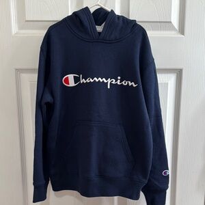 Champion Navy Hoodie